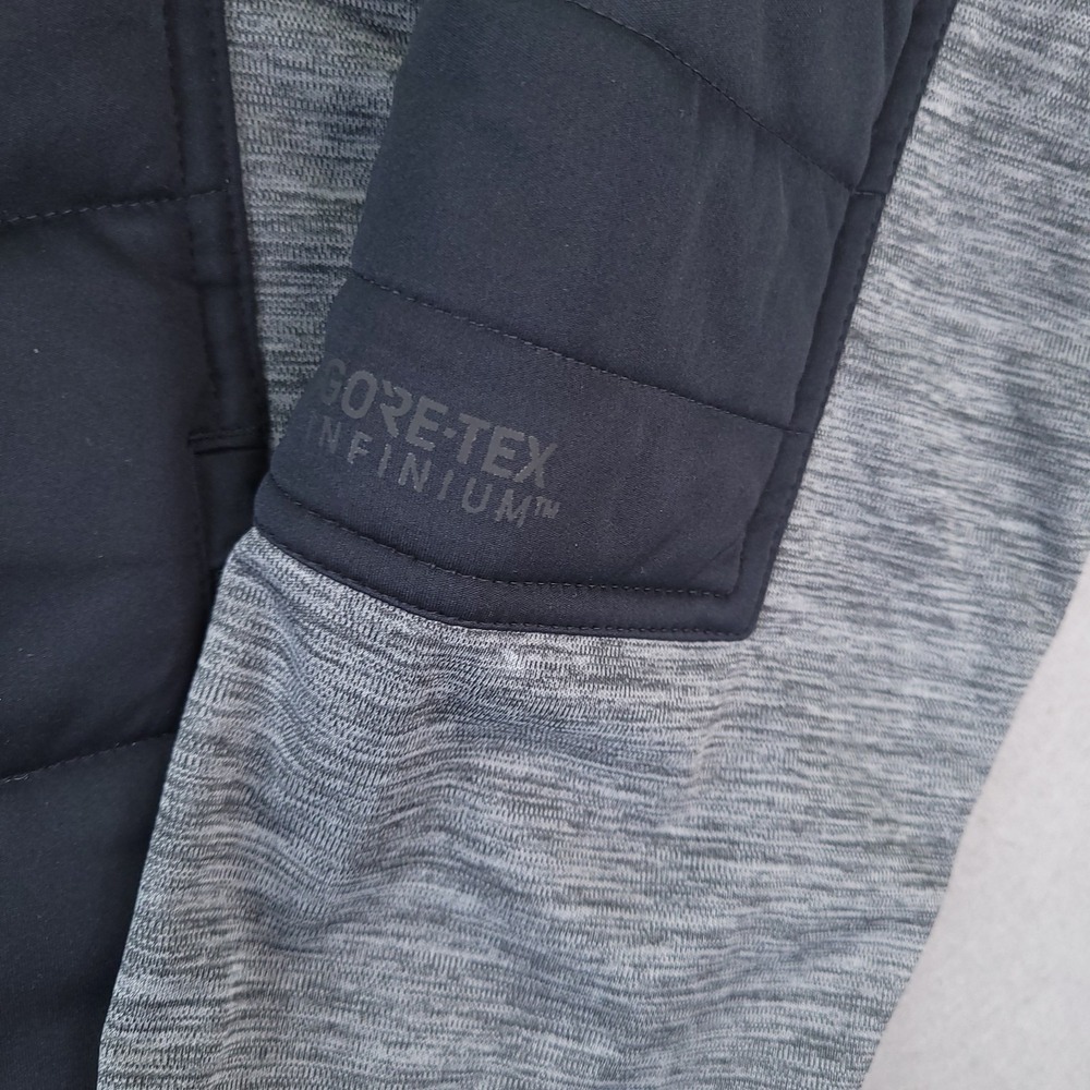 Spyder Transit GTX Infinium Hybrid Jacket Mens XL Grey Black Primaloft Goretex - Picture 3 of 14